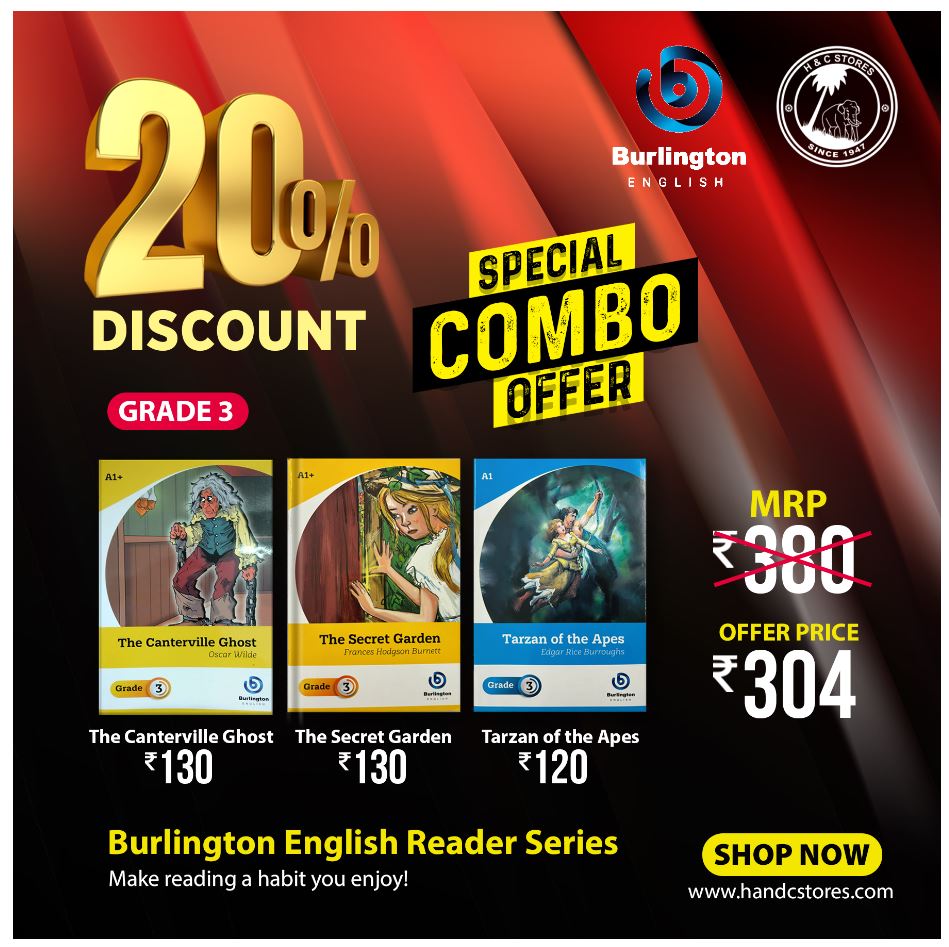 SPECIAL COMBO OFFER GRADE 3 BURLINGTON ENGLISH READER SERIES
